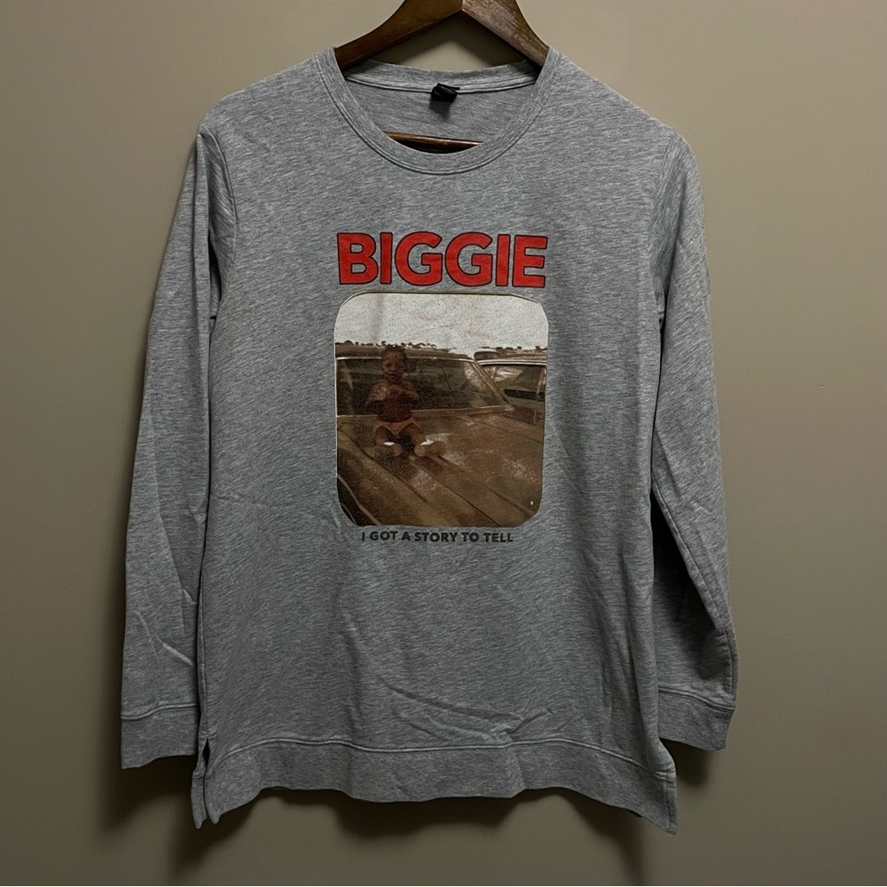 Notorious BIG Biggie Smalls Vintage I GotA Story To Tell Anvil Shirt Size Medium
